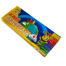 Набір пластиліну 6 кольорів Пластя зі стеком