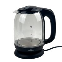 Електрочайник Crownberg CB-9121 скло 1.7 л чорний