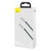 Кабель Type-C/Apple Lightning 1 м Baseus Cafule Series Metal 20 Вт зелений Кабель Type-C/Apple Lightning 1 м Baseus Cafule Series Metal 20 Вт зелений