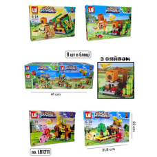 Конструктор MINECRAFT LB1211 new