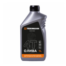 Олива для малих чотирьох- тактних бензинових двигунів ТЕКHMANN 4Т API SL SAE10W-30 каністра 1л new