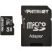 Карта пам'яті 64 GВ Patriot LX Series MicroSDXC UHS-1 Class 10 з адаптером чорний Карта пам'яті 64 GВ Patriot LX Series MicroSDXC UHS-1 Class 10 з адаптером чорний