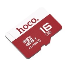 Карта пам'яті 16 GB Hoco TF MicroSDНC Class 10 червоний