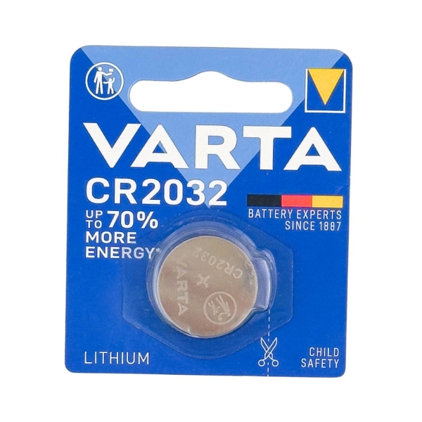 Батарейка кругла (таблетка) Varta CR2032 літієва