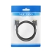 Відеокабель VGA/VGA 3 м Vention DAEBI Cable with ferrite cores чорний