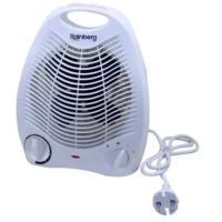 Тепловентилятор обігрівач Rainberg RB-164 електричний 2000 Вт білий