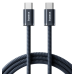 Кабель Type-C/Type-C 2 м Baseus Dynamic 4 100 Вт сірий Кабель Type-C/Type-C 2 м Baseus Dynamic 4 100 Вт сірий