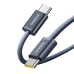 Кабель Type-C/Type-C 2 м Baseus Dynamic 4 100 Вт сірий Кабель Type-C/Type-C 2 м Baseus Dynamic 4 100 Вт сірий