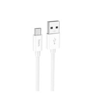 Кабель USB/micro-USB 1 м Hoco X87 Magic 2.4 А білий