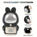 / Скарбничка сейф Зайчик-космонавт SPACE RABBIT PIGGY BANK електронна з кодовим замком Чорний