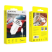 Автомобільний зарядний пристрій з кабелем 2xUSB/micro-USB BOROFONE BZ12 Lasting 12 W білий