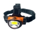 Ліхтар налобний світлодіодний Bailong BL-608-6 на батарейках чорний з помаранчевим Ліхтар налобний світлодіодний Bailong BL-608-6 на батарейках чорний з помаранчевим