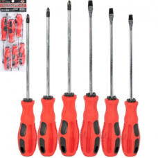 Набір викруток 6 шт з ергономічними ручками JC-5 1305 new