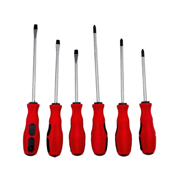 Набір викруток 6в1 JC-51305 червоний