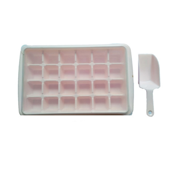 / Форма для льоду на 24 кубика+контейнер з лопаткою