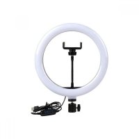 Кільцева лампа 33 см LC-330 USB LED з тримачем