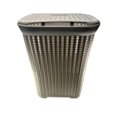 / Кошик для білизни В'язка, з кришкою, 42*33*51см, сірий