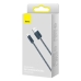 Кабель USB/Apple Lightning 2 м Baseus Dynamic 2.4 А сірий
