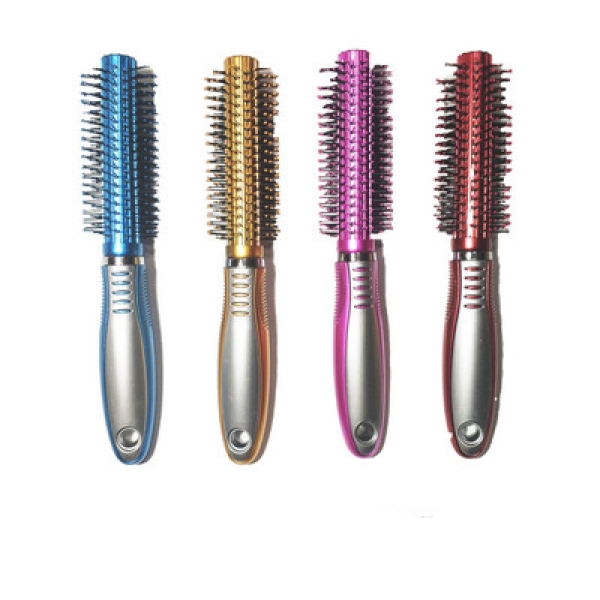 / Щітка для вкладання волосся кругла, з пластиковим ворсом, 22см