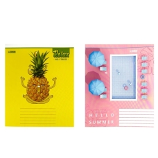 Зошит 48 аркушів клітинка # Brisk TB-93 Мікс