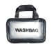Косметичка жіноча Washbag 180-12 27 х 10 х 16 см з ручкою чорний