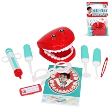Дитячий ігровий набір 9в1 Стоматолог Technok Toys 6641 зі щелепою