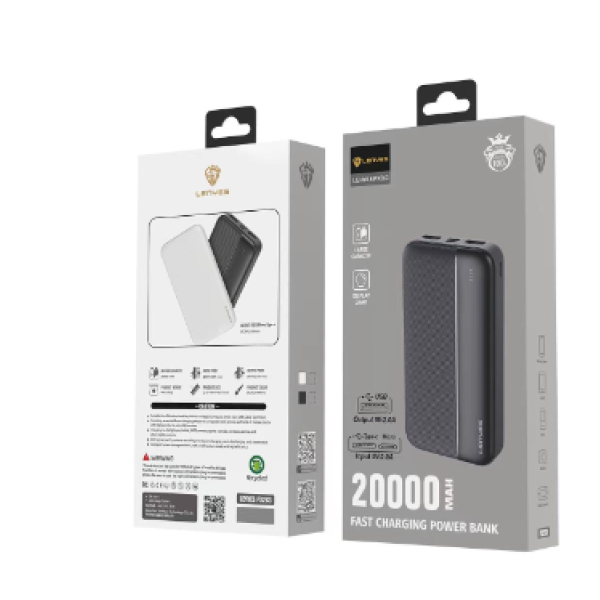 / Power bank LENYES PX263 20000mAh (реальная емкость) new