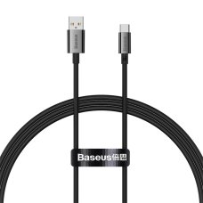 Кабель USB/Type-C 1 м Baseus Superior 100 Вт чорний