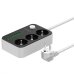 Мережевий фільтр-подовжувач 3 розетки LDNIO SE3631 6хUSB 3.4 А 2 м чорний