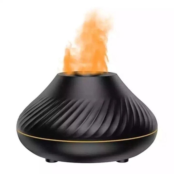 Зволожувач повітря Вулкан ультразвуковий 130 мл чорний