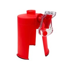 Дозатор для газованих напоїв Coca Cola Fizz Saver 16 х 10 см червоний