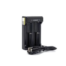 Зарядний пристрій USB 2х14500-26650 LiitoKala Lii-L2 500 mA 4.2 В чорний