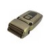 Тример для стрижки волосся та бороди з шейвером 2в1 VGR V-641 USB з дисплеєм 4 насадки золотистий