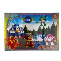 Пазли класичні 35 елементів GP-RR067431 Робокар Поллі з постером