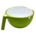/ Дуршлаг Mesh Strainer Drain Basket 2в1, ковш, 24.5х11.5х18см, зелений / Дуршлаг Mesh Strainer Drain Basket 2в1, ковш, 24.5х11.5х18см, зелений