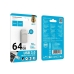 Флеш пам'ять USB 64 GB Hoco UD17 Smart Type-C+USB 3.0 сріблястий