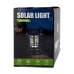 Ліхтар-лампа кемпінговий акумуляторний Solar Light JH-900 портативний з сонячною панеллю чорний