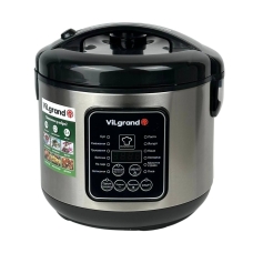 Мультиварка Vilgrand VMC1255 900 Вт 5 л чорний зі сріблястим