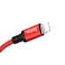 Кабель USB/Apple Lightning 2 м Hoco X14 2 А червоний