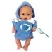 Пупс Baby Toys YD1350-6 у блакитному халатику з коляскою шарнірний 12 см Пупс Baby Toys YD1350-6 у блакитному халатику з коляскою шарнірний 12 см