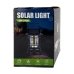 Ліхтар-лампа кемпінговий акумуляторний Solar Light JH-900 портативний з сонячною панеллю чорний