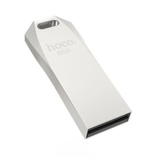 Флеш пам'ять USB 8 GB Hoco UD4 USB 2.0 сріблястий