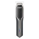 Бездротова машинка для стрижки волосся VGR V-930 USB 3 насадки чорний