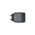 Зарядний пристрій з кабелем USB+Type-C/Type-C 1 м XO L156 30 W 3 A чорний