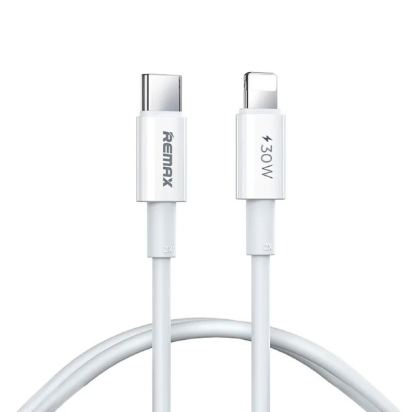 Кабель Type-C/Apple Lightning 1 м REMAX RC-C026 Dofon Series 30 Вт білий