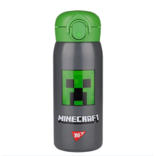 Термос нержавіюча сталь 0.42 л Yes 708200 Minecraft чорний з зеленим