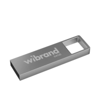 Флеш-накопичувач Wibrand USB 2.0 Shark 64Gb Silver new