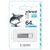 Флеш пам'ять USB 64 GB Wibrand Shark USB 2.0 сріблястий