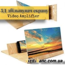 / 3D збільшувач екрану телефона, деревяна основа