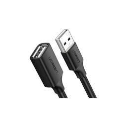 Кабель подовжувач USB/USB 1.5 м UGREEN US103 чорний